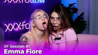 Emma Fiore & Dani Ortiz te indican como masturbarte entre besos calientes y tetas grandes XXXFollow 