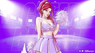 ASMR RP | Ditzy Cheerleader Worships Your Cock & Balls [Risky] [Public] [Roleplay] [Enthusiastic]