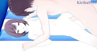Ena Shinonome and I have intense sex on the beach. - Project SEKAI Hentai