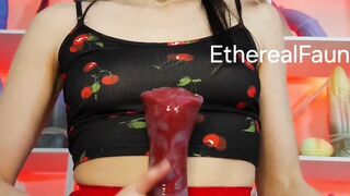 HUGE XL Horsecock Creampie Bad Dragon Dildo Cumpilation Compilation
