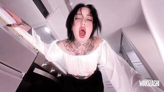 POV Played a prank on my stepsister and fucked her in the mouth and pussy