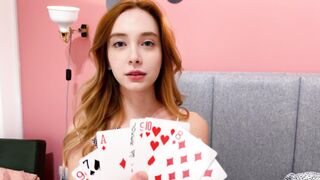Card trick: guess all the cards and fuck your stepsister!