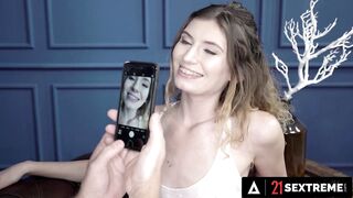21 SEXTREME - Sexy Teen Gives A Hot BJ And Fuck With Grandpa Neighbor
