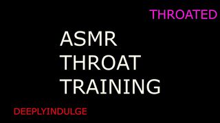THROAT TRAINING to make you a better slave INTENSE CHOKING FOR YOU