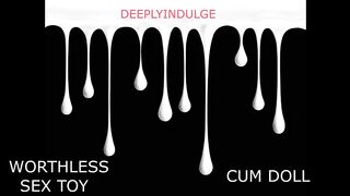 INTENSE WORTHLESS FUCK WHORE GETTING USED LIKE A DIRTY LITTLE FUCK DOLL INTENSE HARDCORE AUDIOPORN