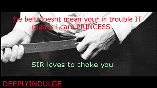CHOKING AND LICKING YOUR HOLES TO MAKE YOU CUM LIKE THE GOOD GIRL YOU ARE (AUDIO ROLEPLAY)