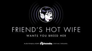 Your Best Friend's Hot Wife Helps You Forget Your Ex | Breeding | Cuckold | Creampie | Hairy Pussy
