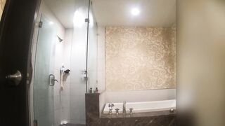 Thick curvy beauty worships bbc in the shower