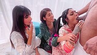Aaliyah Yasin Yasmina Khan Sahara Knite Three Desi Bhabis Gone Wild With A Streamvid.net