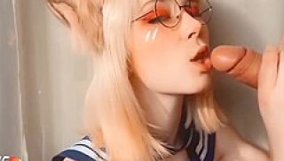 Blowjob Dick Neighbor And Cum In Mouth 7 Min With Sweetie Fox