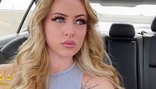 Jade Jaxx - First Time Ever Giving Road Head Right Before Her Audition