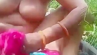 Indian Village Maid Cheating Sex With Me In My Farm Land Outdoor