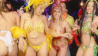 carnaval DP squirting party orgy