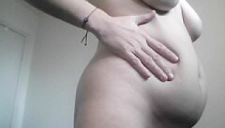 Nude Belly Bloat 7 With Belly Button
