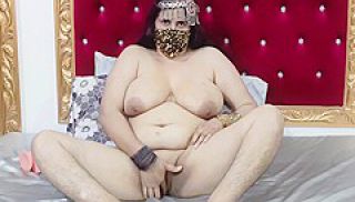 Beautiful Big Tits Arab Muslim Queen Orgasm With Dildo